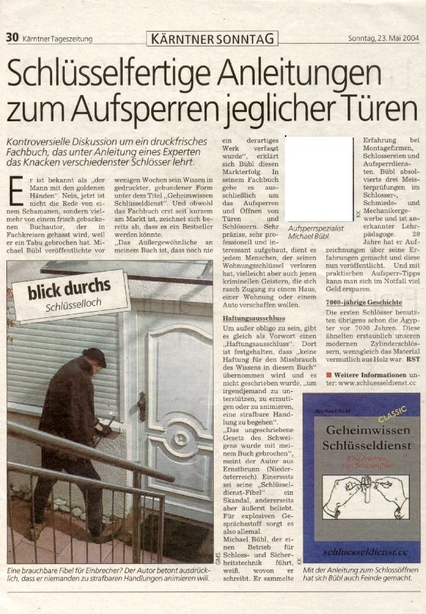 Kaernter Tages Zeitungs Text