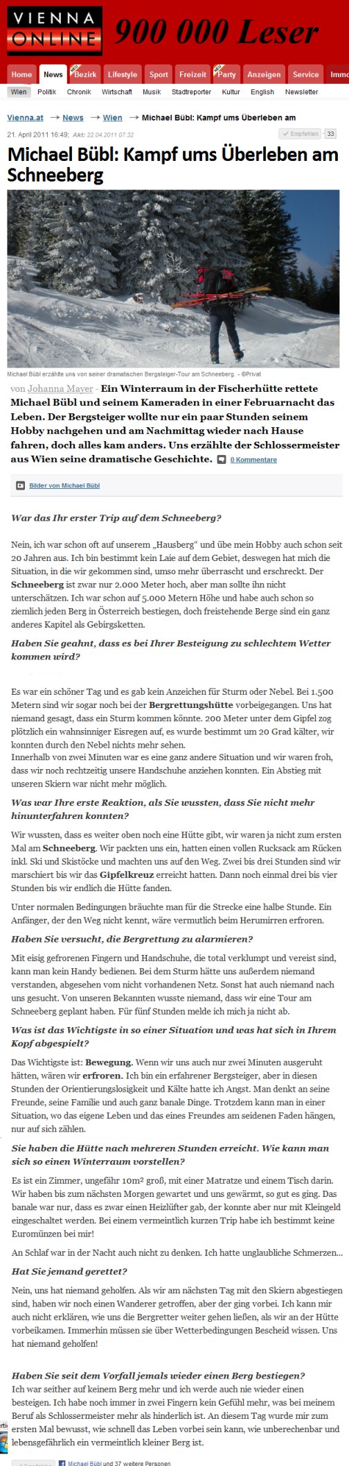 Vienna.at Schneeberghlle