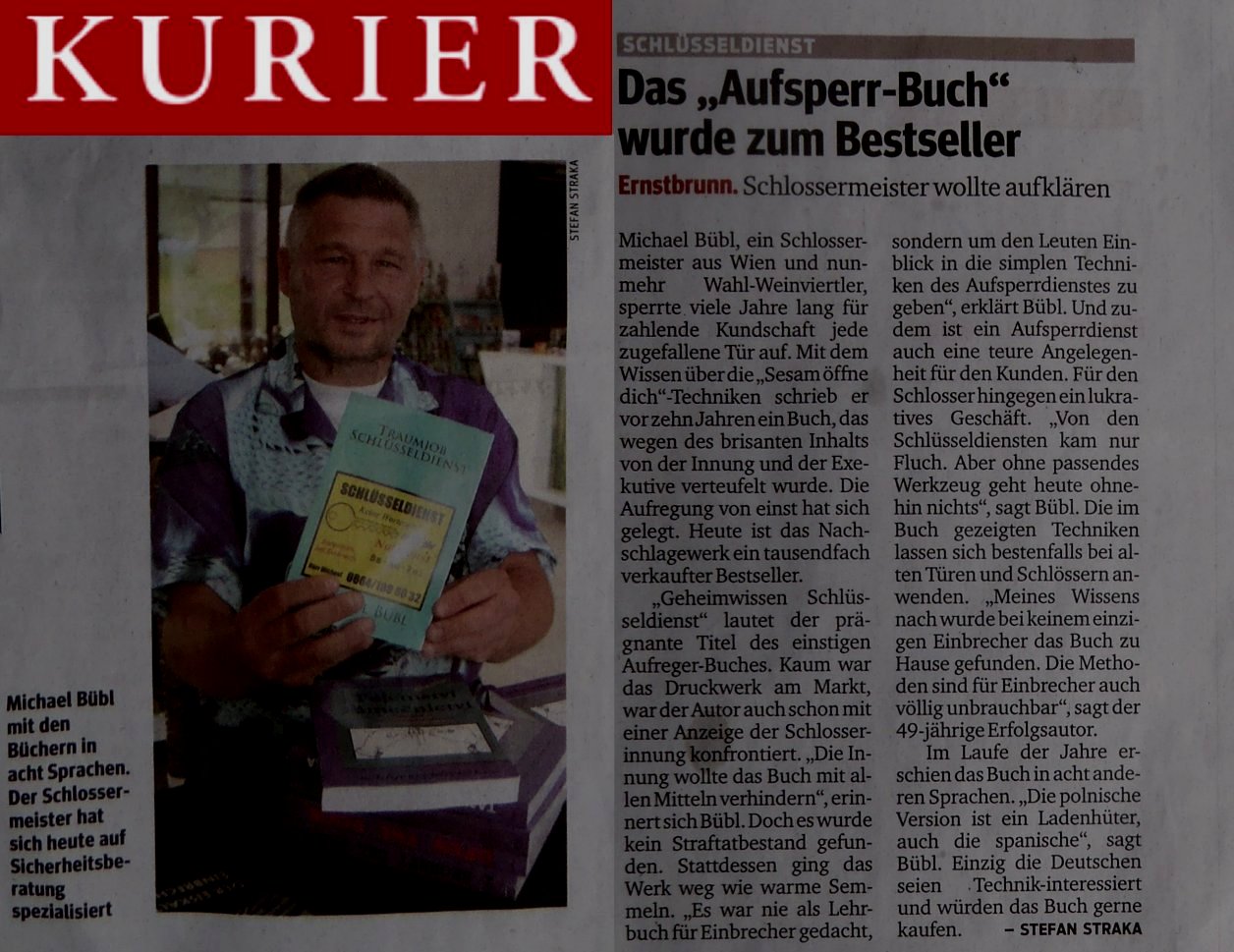Kurier, Geheimwissen Schlsseldienst, Bestseller